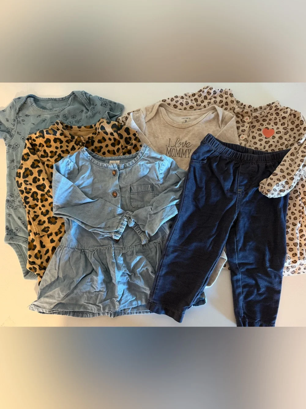 Lot of 6 Carter’s 9m Items
